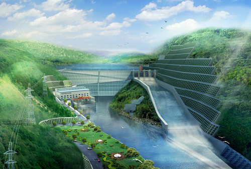 阜康老挝南塔河1号水电站项目